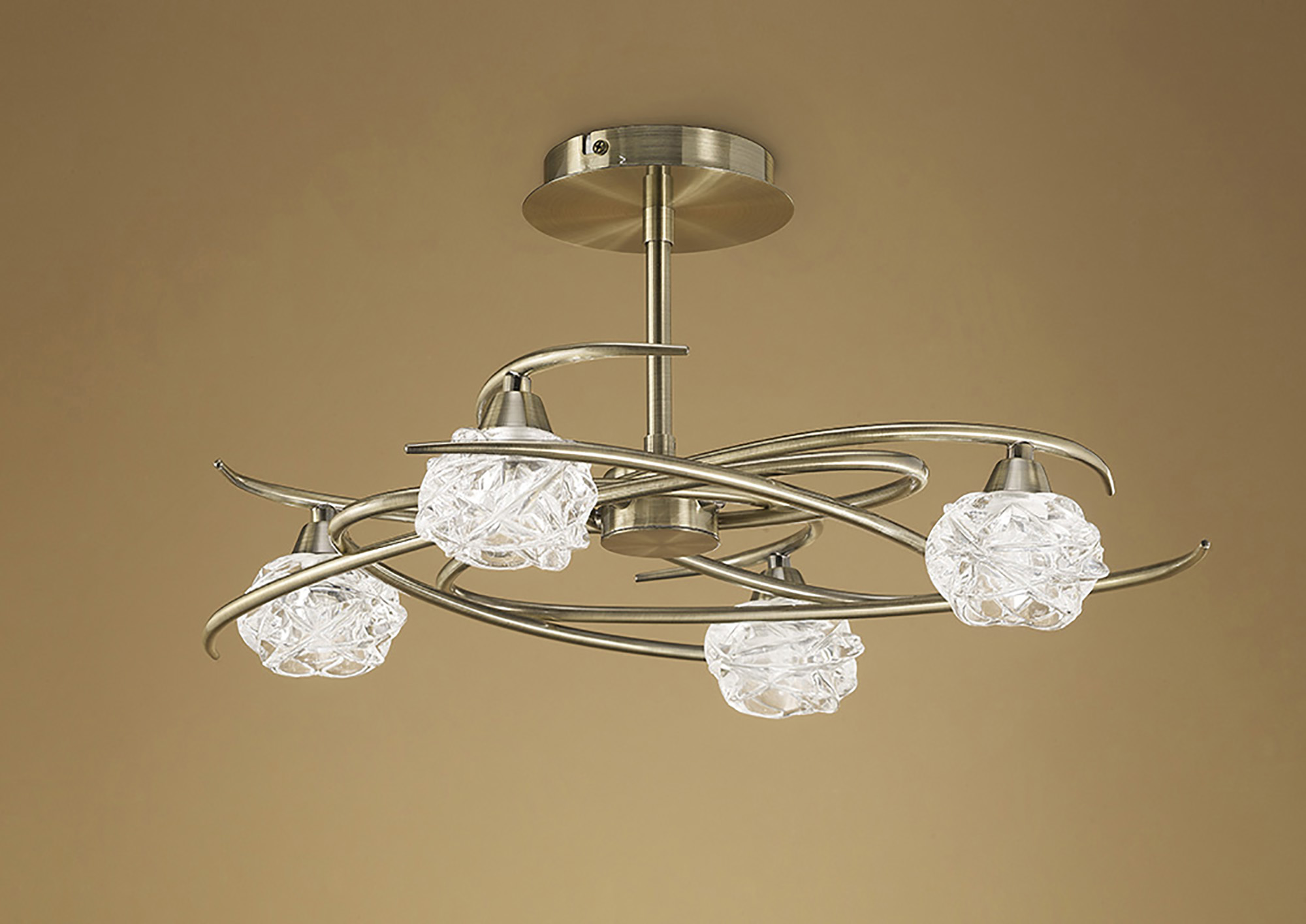 Maremagnum Antique Brass Ceiling Lights Mantra Semi Flush Fittings Maremagnum Antique Brass Ceiling Lights Mantra Semi Flush Fittings